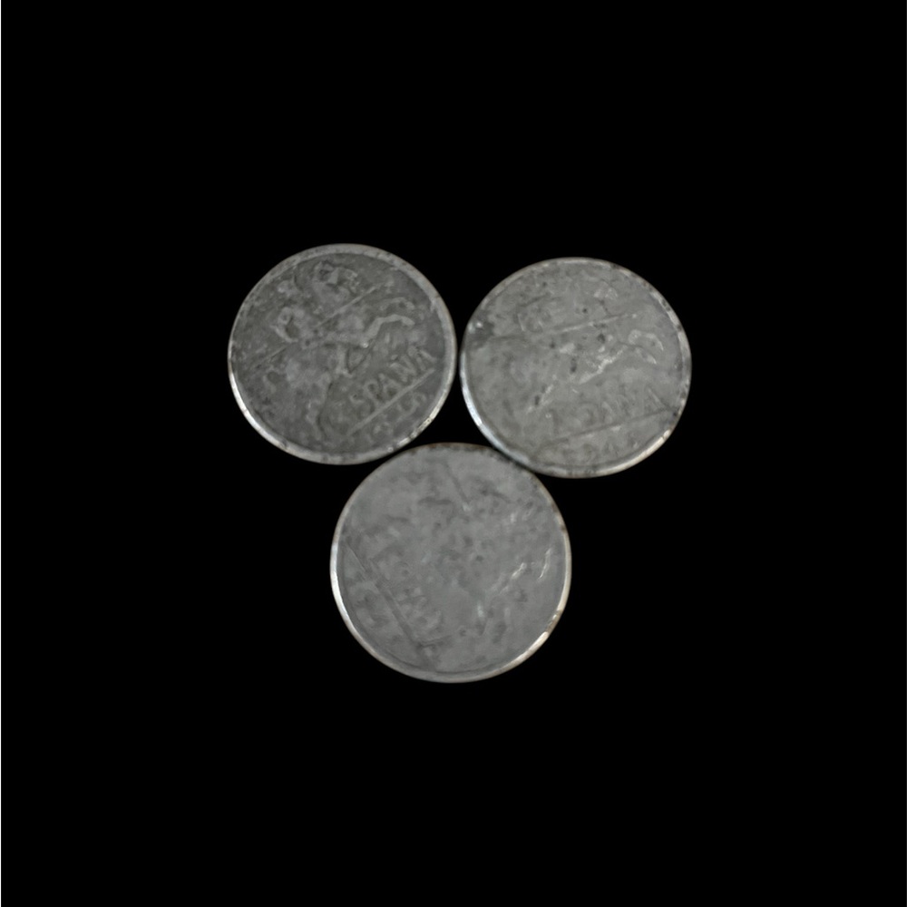 1940’s Espana-Spain Aluminum Coins